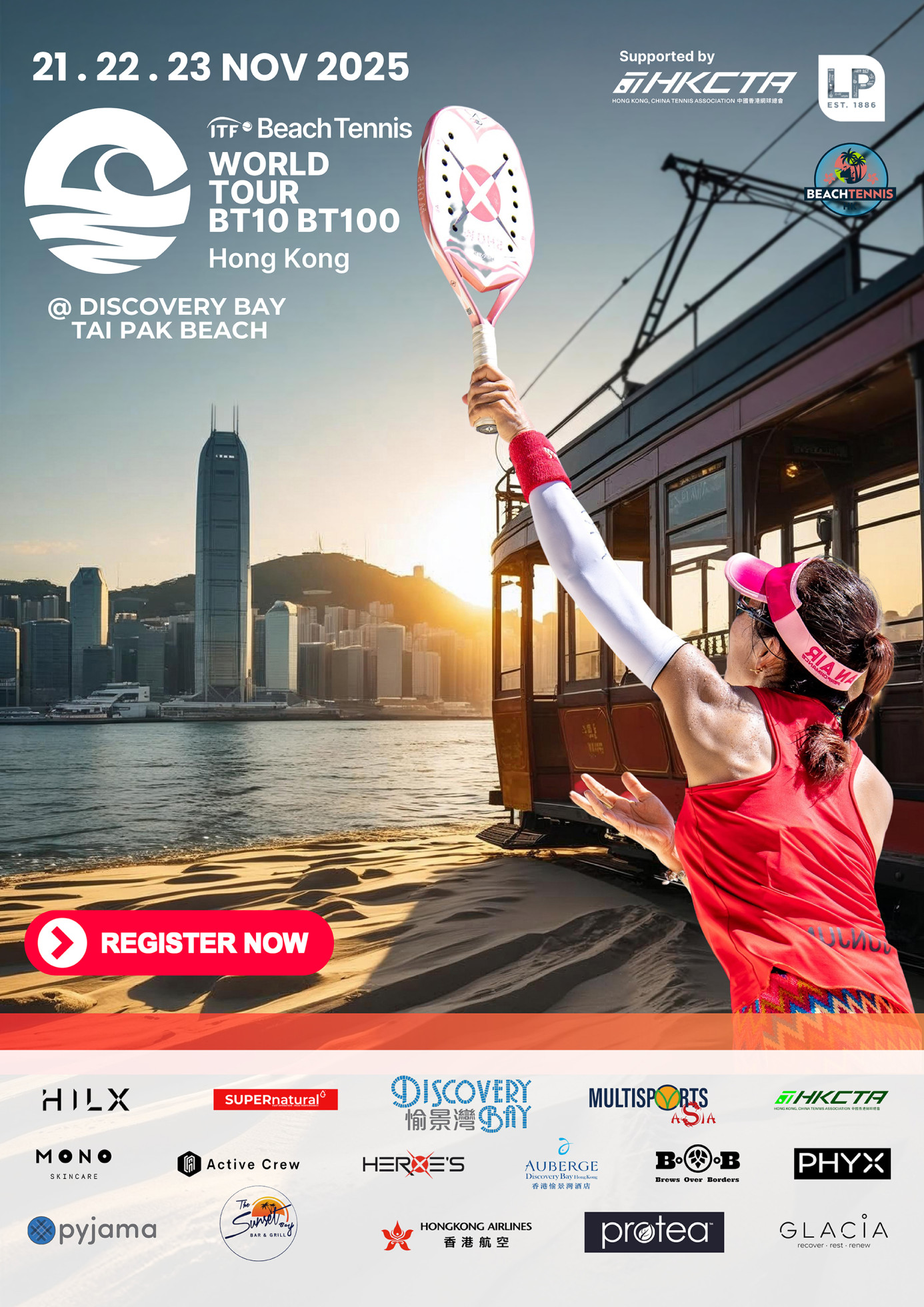 ITF BT 100 / BT 10 BEACH TENNIS WORLD TOUR @Discovery Bay